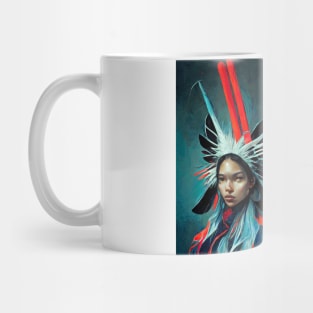 Future Human - 008 - Tribeswoman Mug